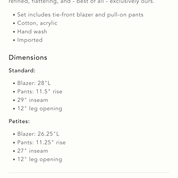 Anthropologie Maeve Geo Jacquard Pant Set size medium - Picture 13 of 13